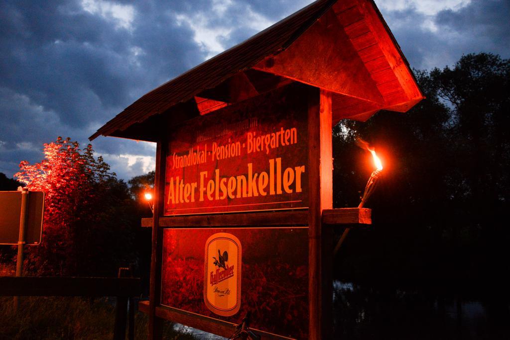 Gasthof Alter Felsenkeller Naumburg  Esterno foto