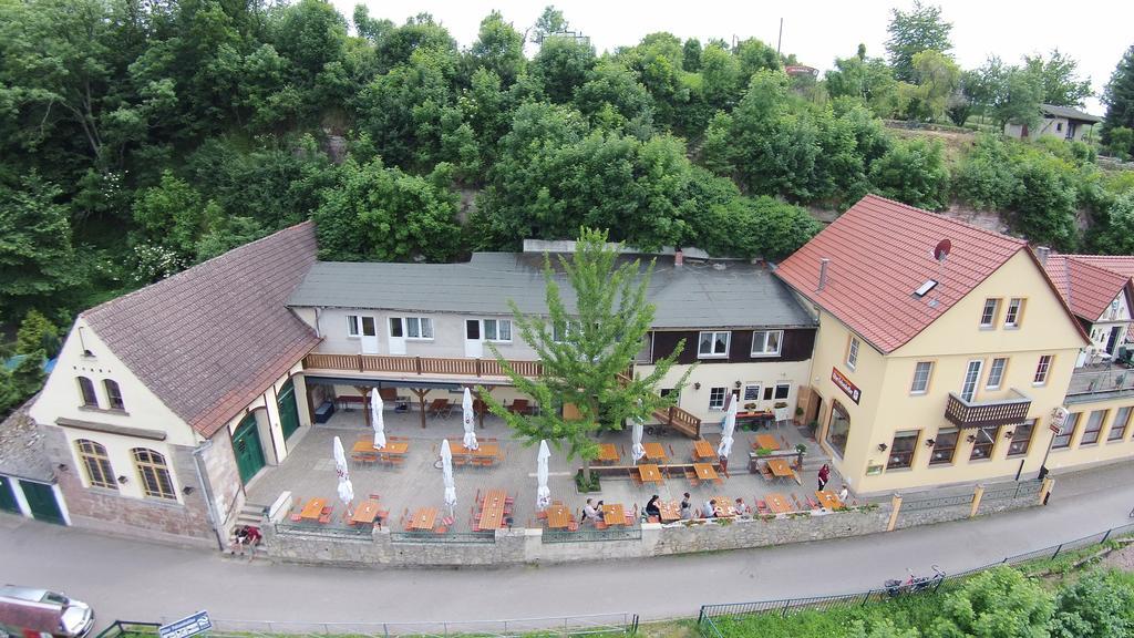 Gasthof Alter Felsenkeller Naumburg  Esterno foto
